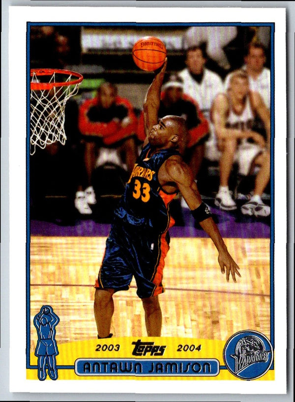 2003 Topps Antawn Jamison #61