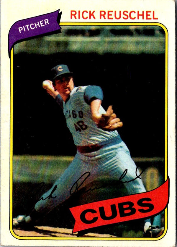 1980 Topps Rick Reuschel #175