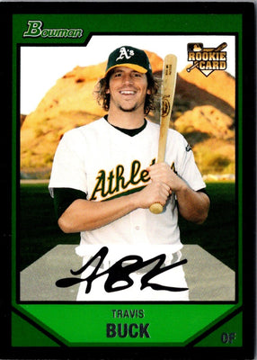 2007 Bowman Draft Picks & Prospects Travis Buck #BDP1