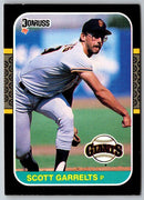 1987 Donruss Scott Garrelts