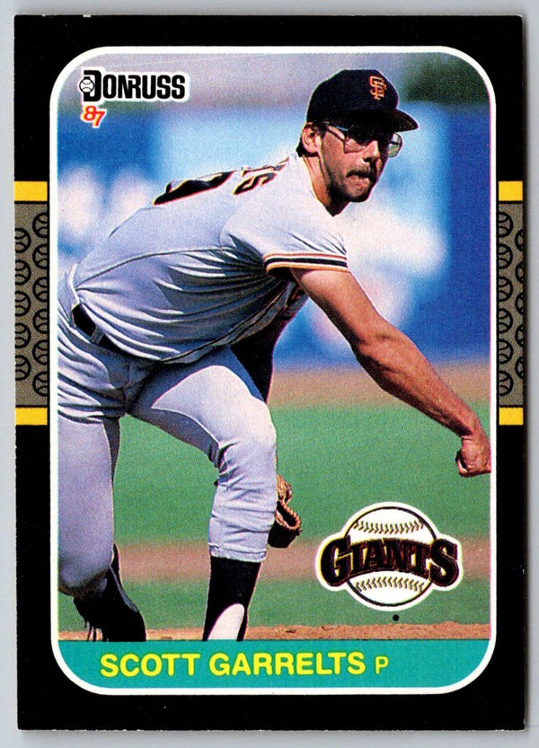 1987 Donruss Scott Garrelts #75