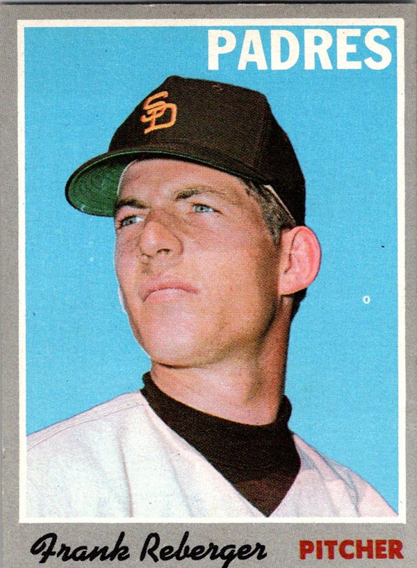 1970 Topps Frank Reberger #103 EX-MT+