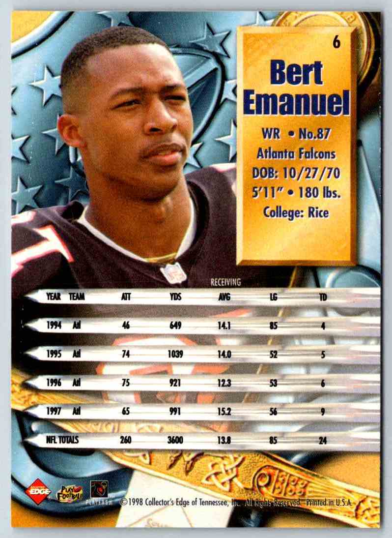 1998 Edge Bert Emanuel