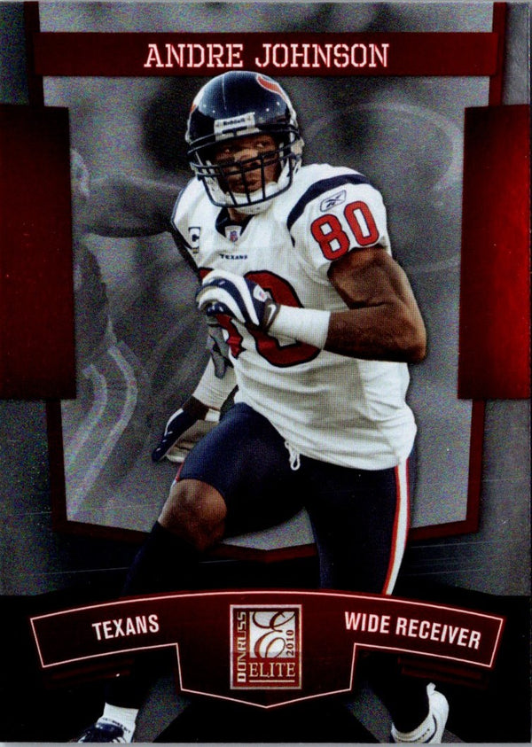 2010 Donruss Elite Andre Johnson #38