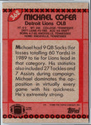 1990 Topps Michael Cofer