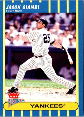 2003 Fleer Platinum Jason Giambi #88
