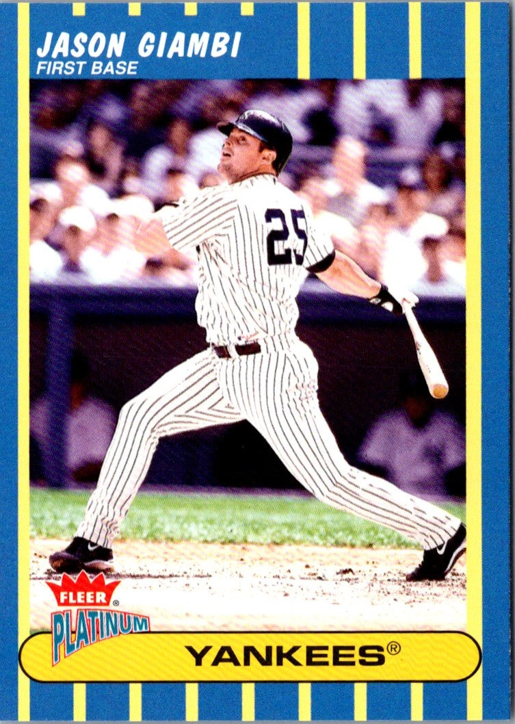 2003 Fleer Platinum Jason Giambi
