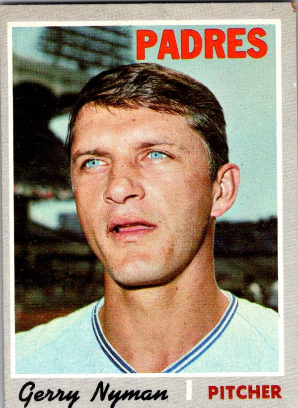 1970 Topps Gerry Nyman #644 EX-MT+