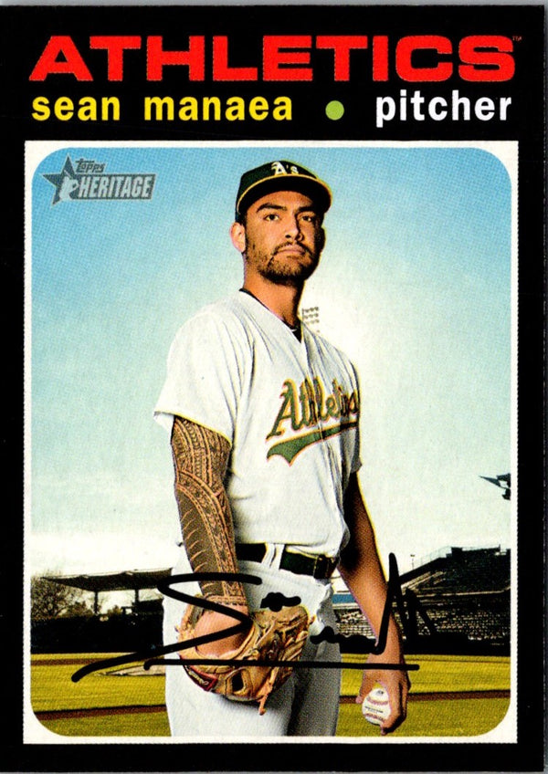 2020 Topps Heritage Sean Manaea #248