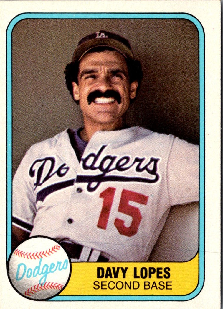 1981 Fleer Davy Lopes