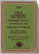 1985 Topps Jack Lambert