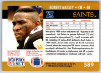 1990 Proset Robert Massey #589