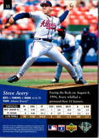 1995 SP Steve Avery #33