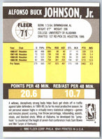 1990 Fleer Buck Johnson #71