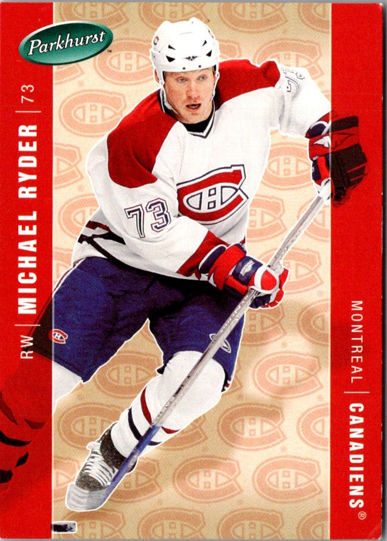 2005 Parkhurst Michael Ryder