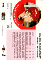 1990 Pro Set Johan Garpenlov #605 Rookie