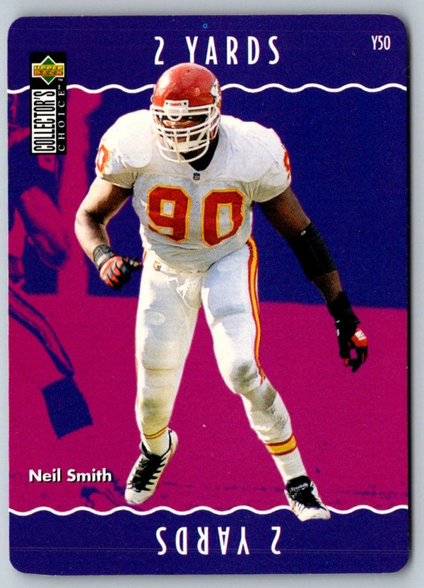 1996 Collector's Choice Update You Make The Play Neil Smith #Y50