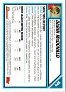 2007 Bowman Prospects Darin McDonald