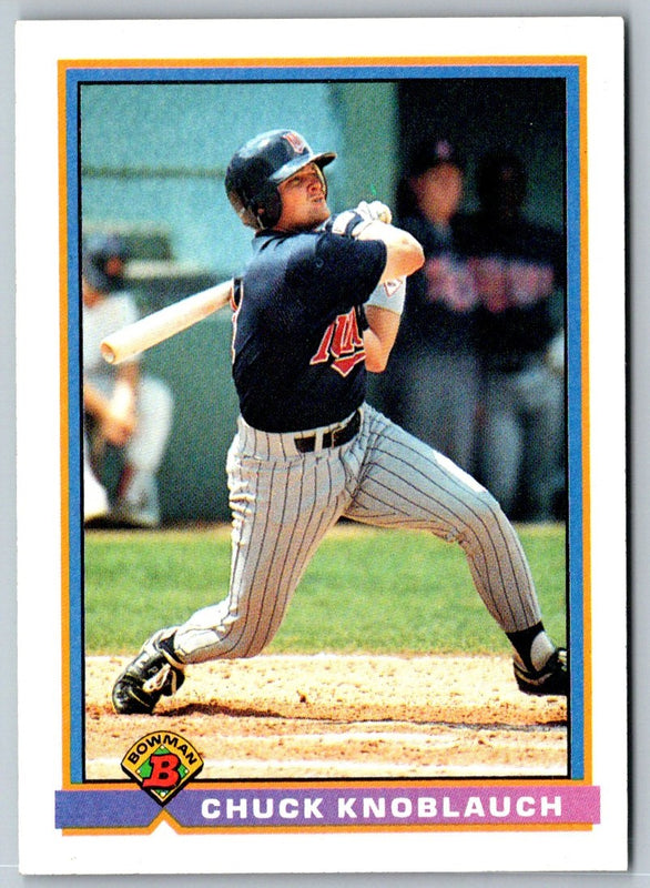1991 Bowman Chuck Knoblauch #330