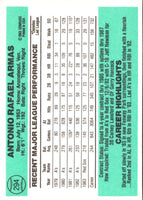 1984 Donruss Tony Armas #294