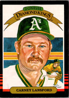 1985 Donruss Carney Lansford #8