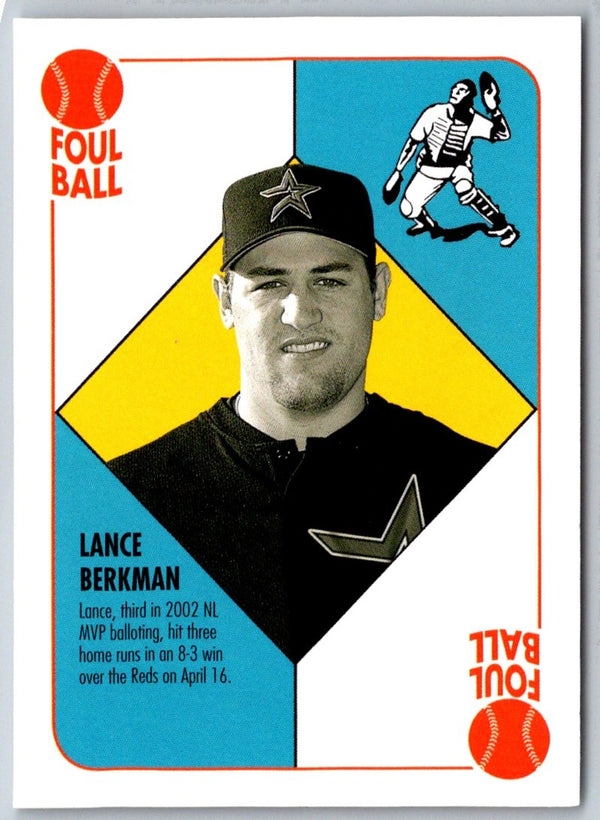 2003 Topps Lance Berkman #NNO