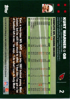 2007 Topps Kurt Warner #2