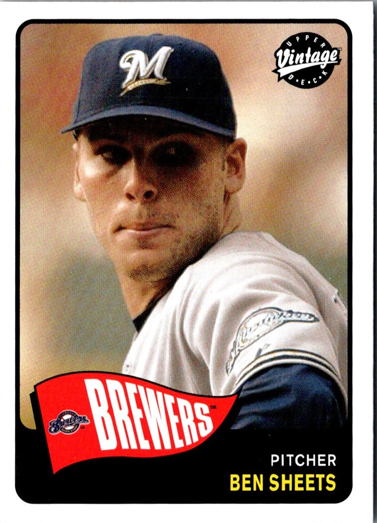 2003 Upper Deck Vintage Ben Sheets