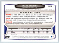 2013 Bowman Shane Broyles #BP96
