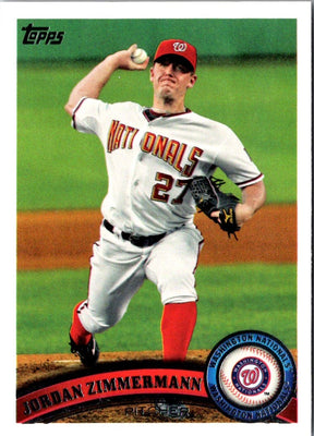 2011 Topps Jordan Zimmermann #566