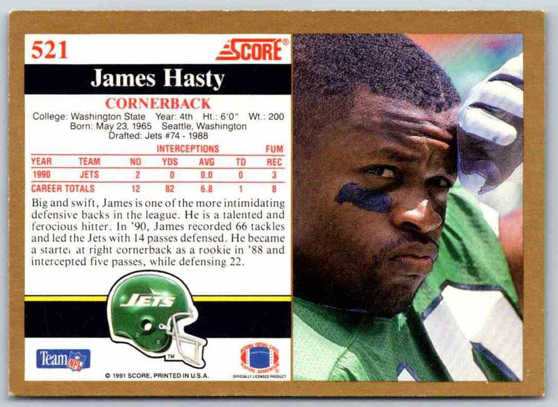 1991 Score James Hasty