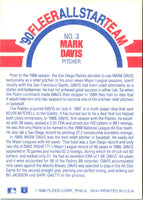 1990 Fleer Mark Davis #155