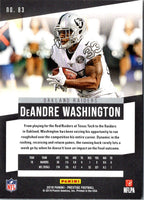 2019 Panini Prestige DeAndre Washington #83