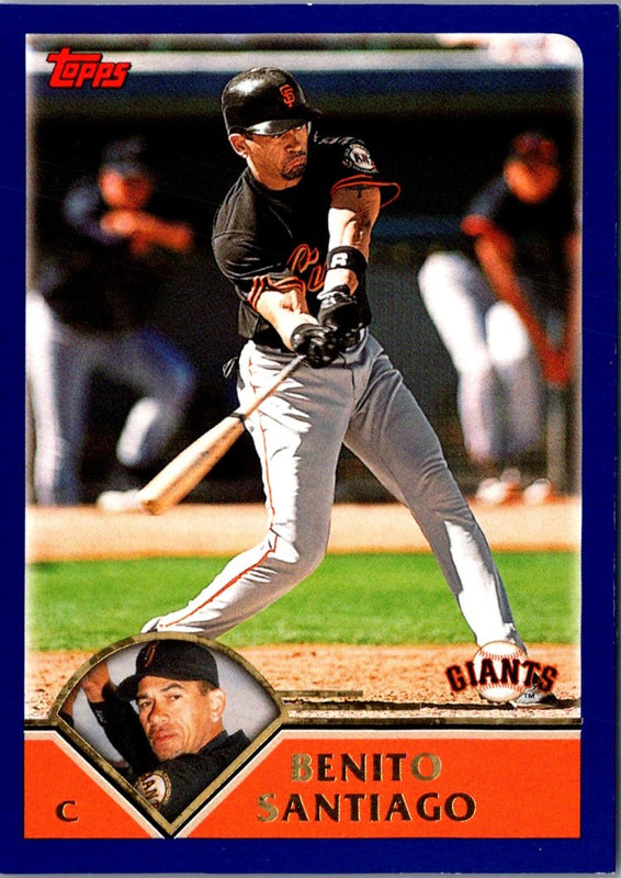 2003 Topps Benito Santiago #66