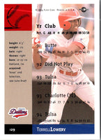 1994 Fleer Excel Terrell Lowery #129