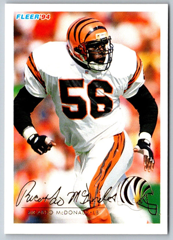 1994 Fleer Ricardo McDonald #82