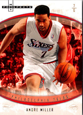 2007 Fleer Hot Prospects Andre Miller #55