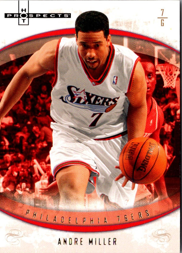 2007 Fleer Hot Prospects Andre Miller #55