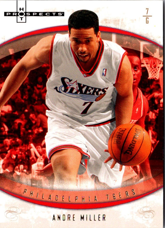 2007 Fleer Hot Prospects Andre Miller #55