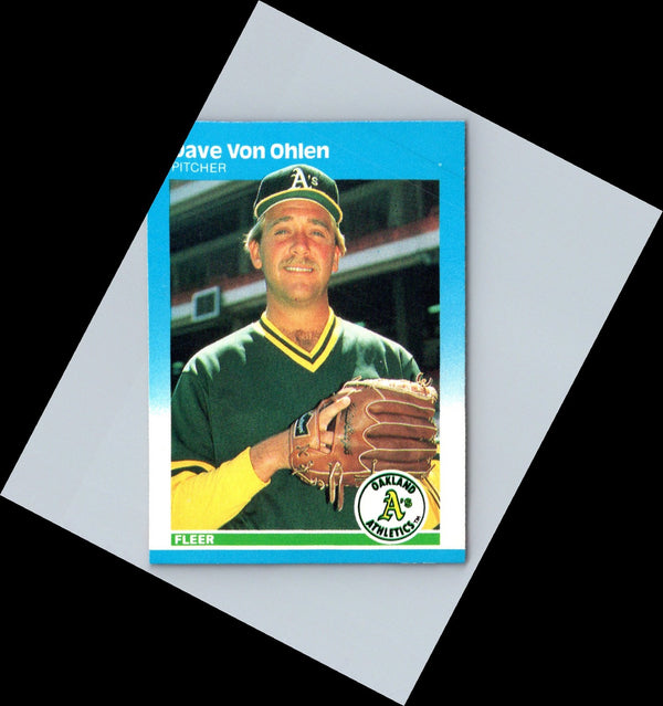 1985 Fleer Dave Von Ohlen #243