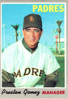 1970 Topps Preston Gomez #513 EX-MT+