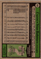 1979 Topps Stan Bahnsen #468