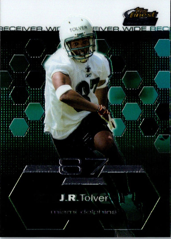 2003 Finest J.R. Tolver #67 Rookie