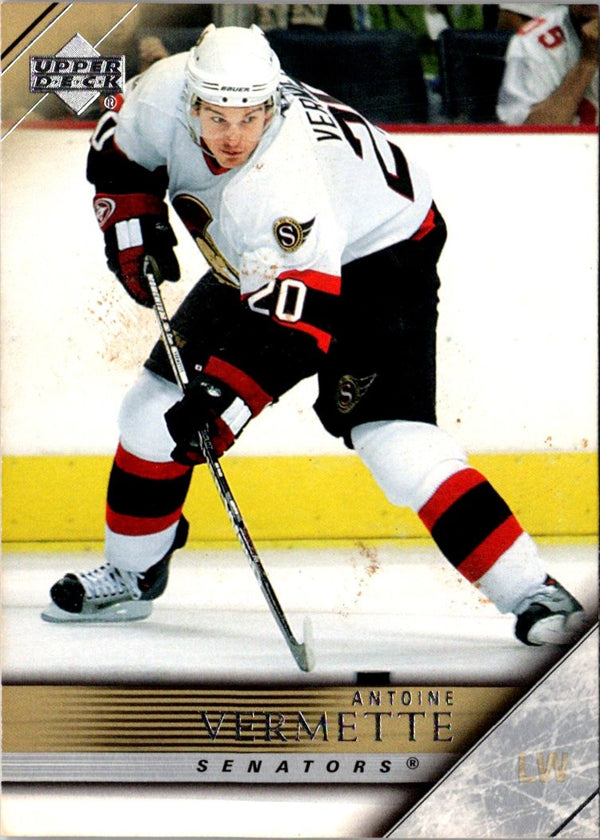 2005 Upper Deck Antoine Vermette #384