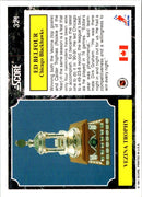 1991 Score Canadian English Ed Belfour (Vezina Trophy)