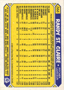 1987 O-Pee-Chee Randy St. Claire