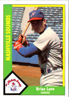 1990 CMC Nashville Sounds Brian Lane #20
