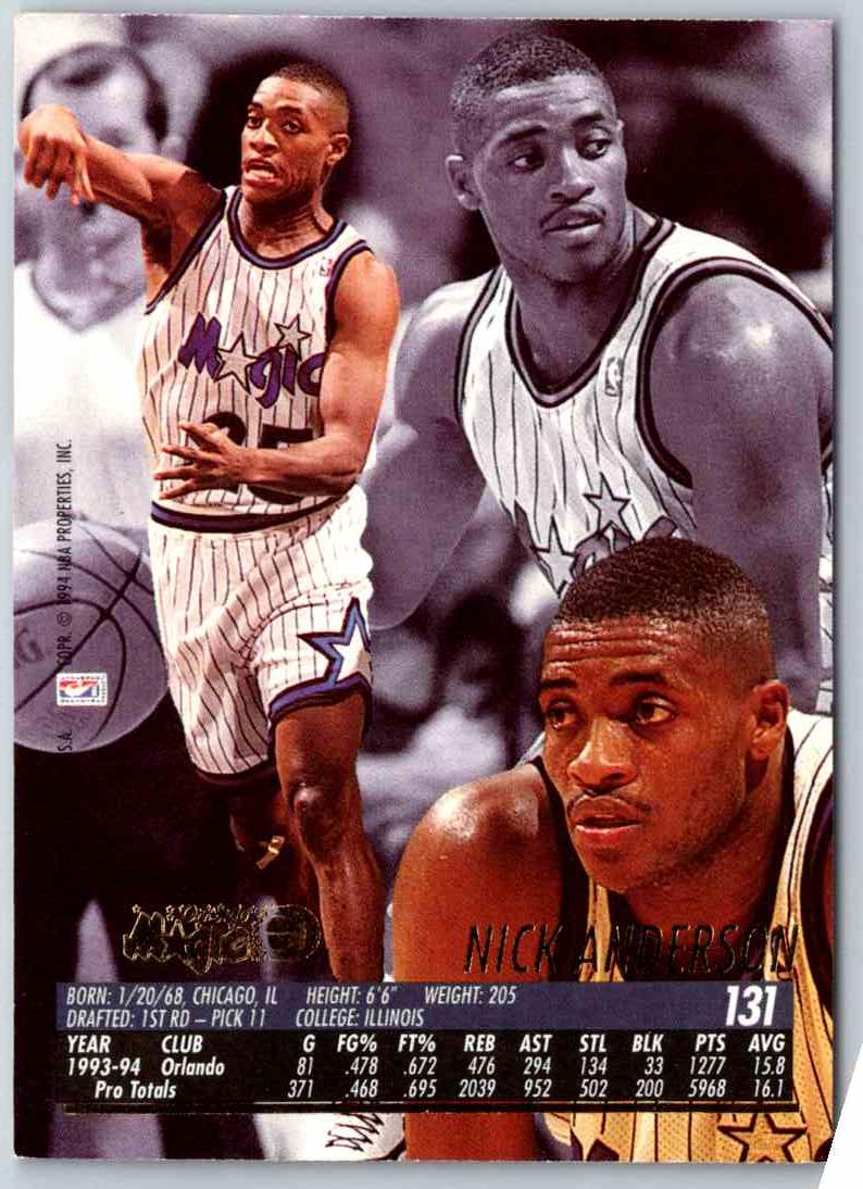 1992 Fleer Ultra Nick Anderson