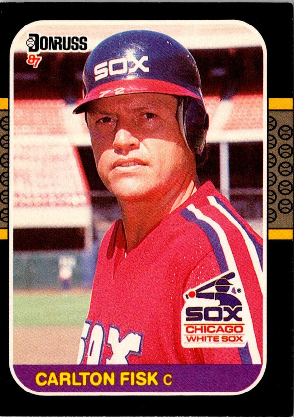 1987 Donruss Carlton Fisk #247