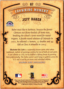 2004 Donruss Diamond Kings Jeff Baker